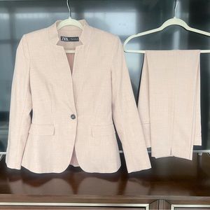 Slim Fit Blazer and Cigarette Pants